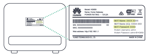 huawei hg659 modem configuration