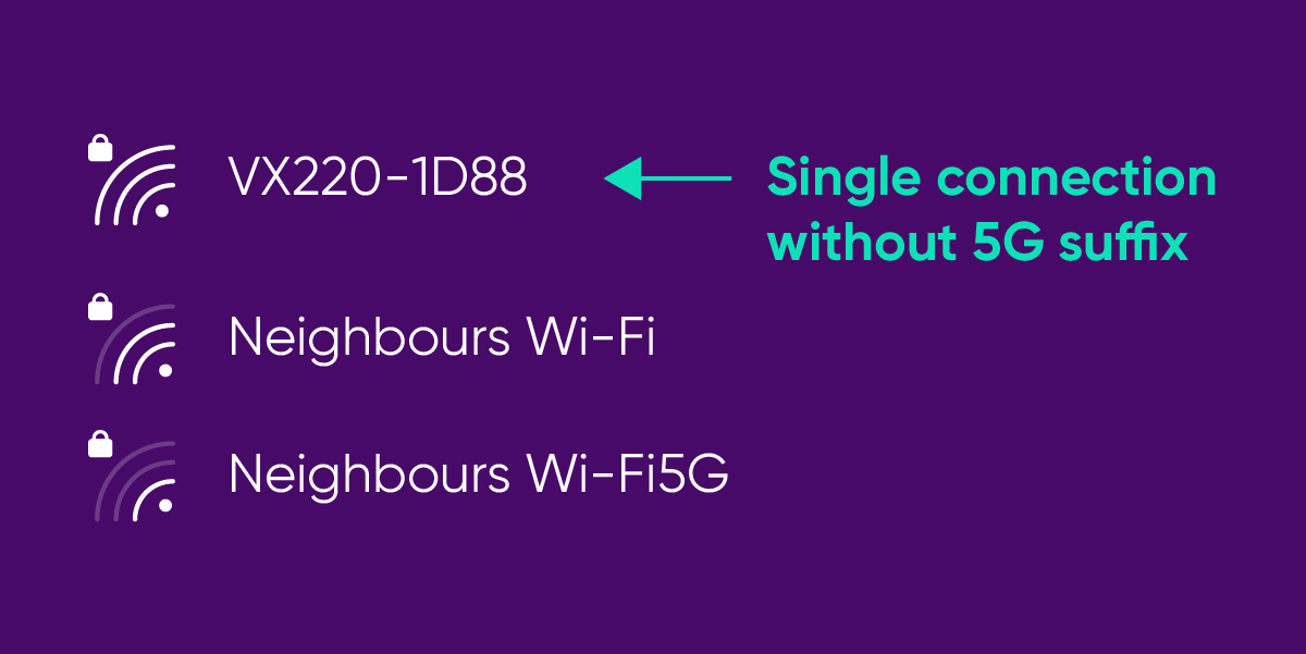 WiFi Single band example